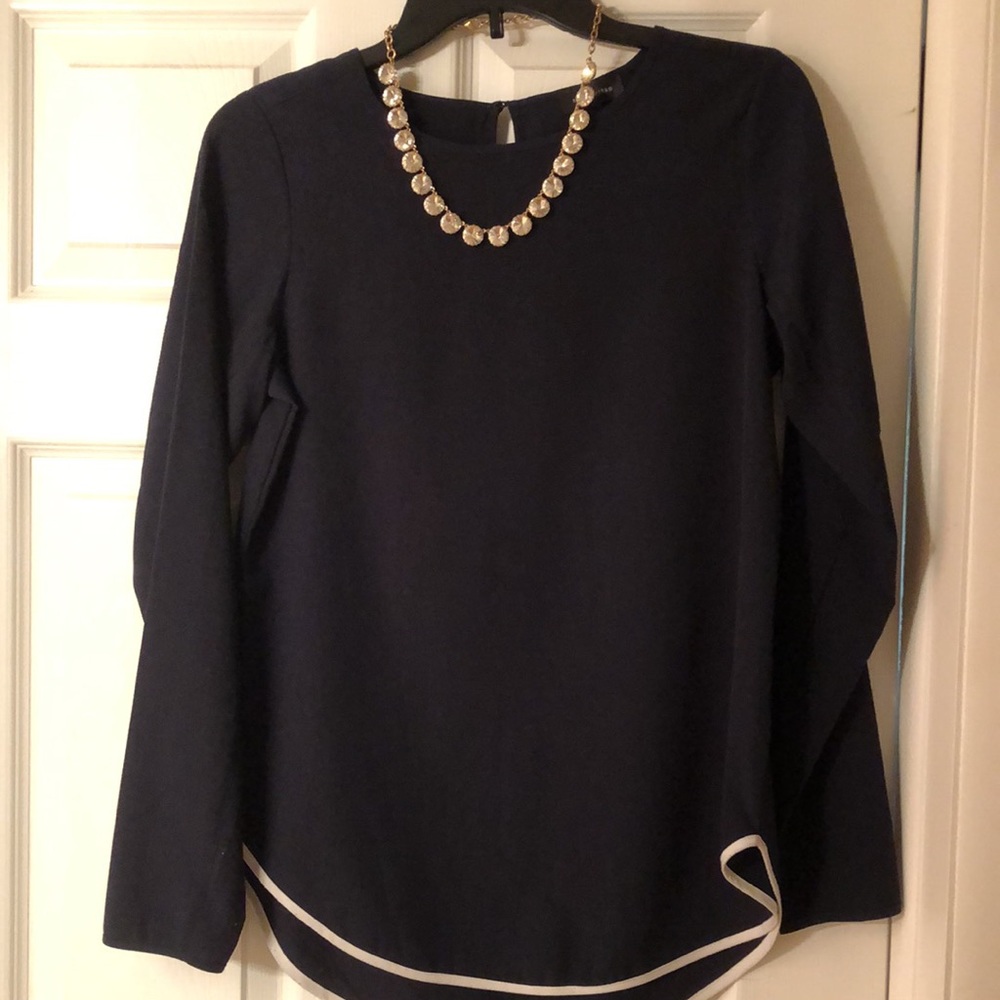 The Limited dark Navy Blue shirt Sz XS